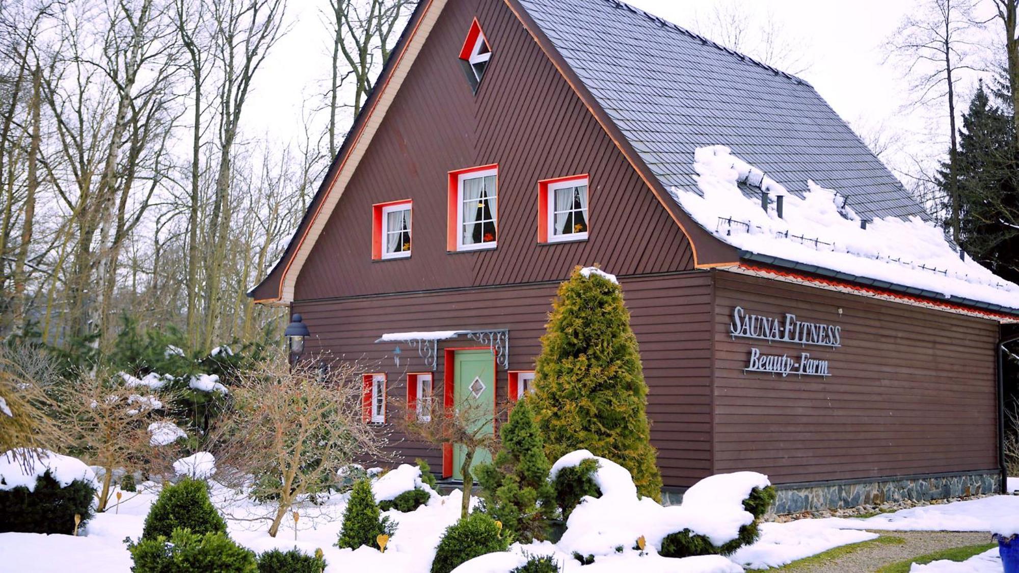 Das Jagdhaus Waldidyll Erzgebirge Hartenstein  Εξωτερικό φωτογραφία